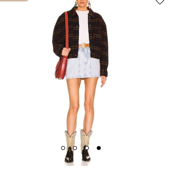 NWT Isabel Marant Leiko Wool Coat, Size 40 / US 8 - Picture 16 of 16